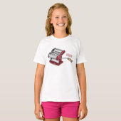 Afbeelding van cartoon voor pasteiters t-shirt (Voorkant volledig)