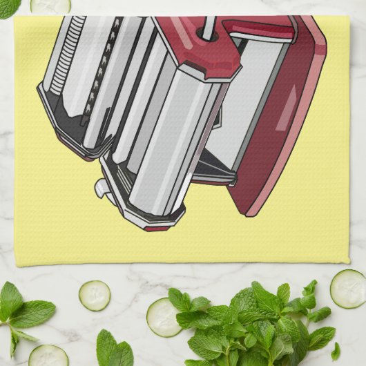 Afbeelding van cartoon voor pasteiters theedoek (Gevouwen)