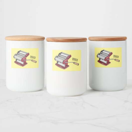 Afbeelding van cartoon voor pasteiters voedselcontainer etiket (Flessen)