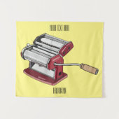 Afbeelding van cartoon voor pasteiters wandkleed (Voorkant (horizontaal))