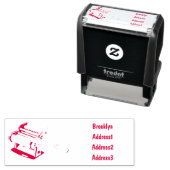 Afbeelding van cartoon voor pasteiters  zelfinktende stempel (In situ)