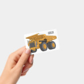 Afbeelding van cartoon vrachtwagen badge (Handheld)