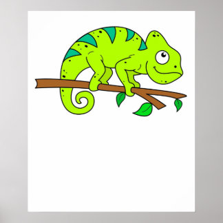 Afbeelding van Chameleon Poster
