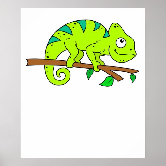 Afbeelding van Chameleon Poster (Voorkant)