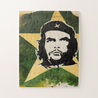 Afbeelding van Che Guevara op de muur Legpuzzel