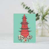 Afbeelding van Chinese Pagoda Postcard Briefkaart (Staand voorkant)