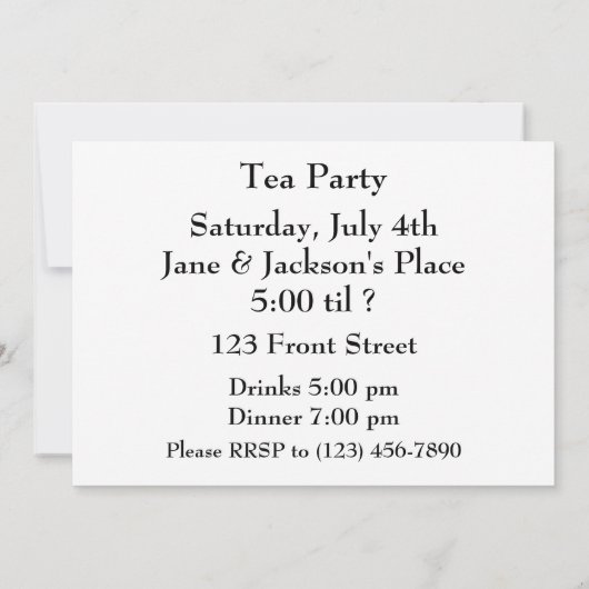 Afbeelding van Chipmunk met China Teacup Kaart (Achterkant)