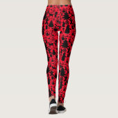Afbeelding van Christmas Red BG Leggings (Achterkant)