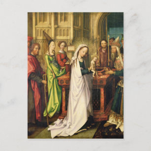 Afbeelding van Christus in de tempel, 1500 Briefkaart