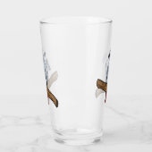 Afbeelding van de Afrikaanse grijze papegaai carto Glas (Links)