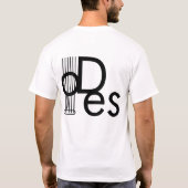 Afbeelding van de afvoerplaat van de gitaar zonder t-shirt (Achterkant)