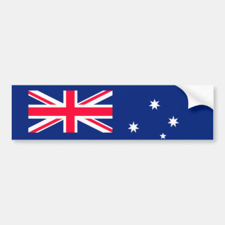 Afbeelding van de Australische vlag voor Bumper-St Bumpersticker