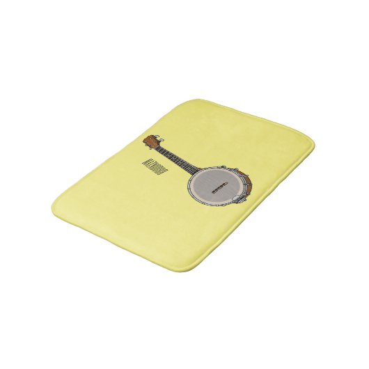 Afbeelding van de Banjo cartoon Badmat (Gekanteld)