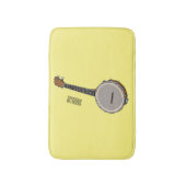 Afbeelding van de Banjo cartoon Badmat (Voorkant Verticaal)