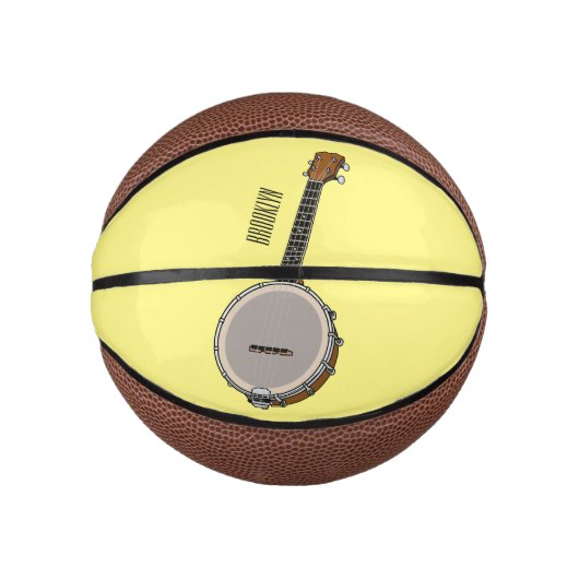 Afbeelding van de Banjo cartoon Basketbal (Voorkant)