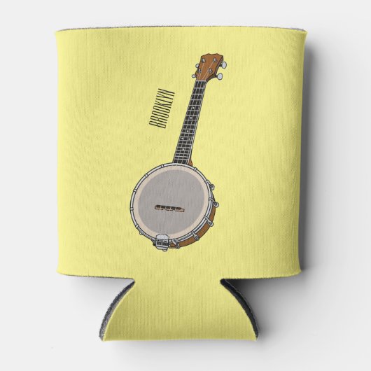 Afbeelding van de Banjo cartoon Blikjeskoeler (Voorkant)