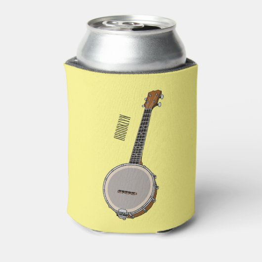 Afbeelding van de Banjo cartoon Blikjeskoeler (Blikje Achterkant)