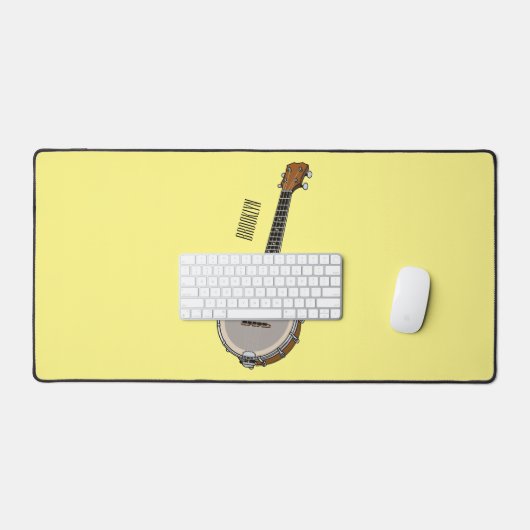 Afbeelding van de Banjo cartoon Bureaumat (Keyboard & Muis)