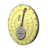 Afbeelding van de Banjo cartoon Dartbord (Voorkant Rechts)