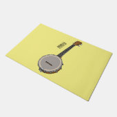 Afbeelding van de Banjo cartoon Deurmat (Schuin)