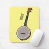 Afbeelding van de Banjo cartoon Muismat (Met muis)