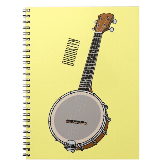 Afbeelding van de Banjo cartoon Notitieboek (Voorkant)