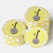Afbeelding van de Banjo cartoon Poker Chips (Opstapeling)
