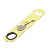 Afbeelding van de Banjo cartoon Speed Flessenopener (Achterkant Gekanteld)