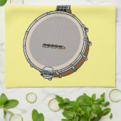 Afbeelding van de Banjo cartoon Theedoek (Gevouwen)