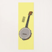Afbeelding van de Banjo cartoon Yogamat (Achterkant)