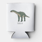 Afbeelding van de Barapasaurus-cartoon Blikjeskoeler (Voorkant)