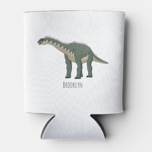 Afbeelding van de Barapasaurus-cartoon Blikjeskoeler (Voorkant)