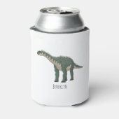 Afbeelding van de Barapasaurus-cartoon Blikjeskoeler (Blikje Achterkant)