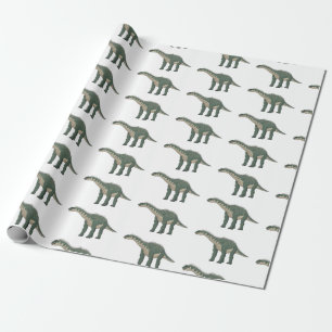 Afbeelding van de Barapasaurus-cartoon Cadeaupapier
