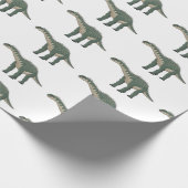 Afbeelding van de Barapasaurus-cartoon Cadeaupapier (Hoek)