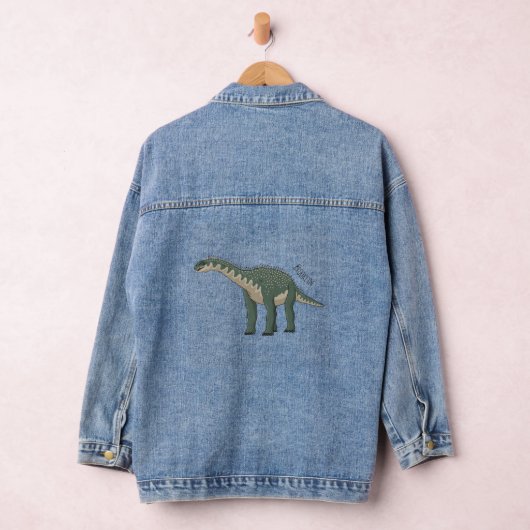Afbeelding van de Barapasaurus-cartoon Denim Jacket (Hangar)