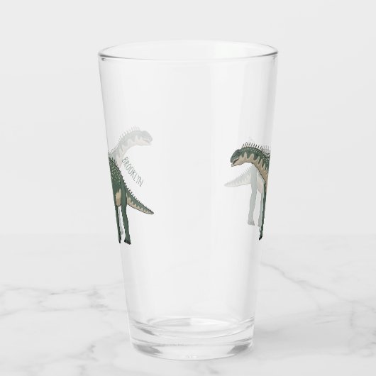 Afbeelding van de Barapasaurus-cartoon Glas (Rechts)