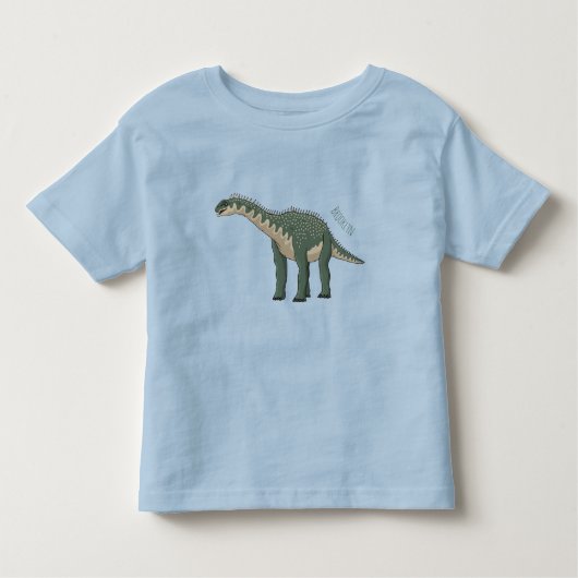 Afbeelding van de Barapasaurus-cartoon Kinder Shirts (Voorkant)
