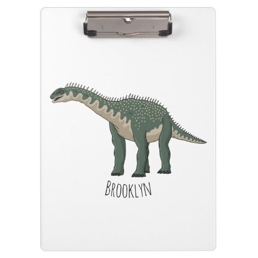 Afbeelding van de Barapasaurus-cartoon Klembord (Voorkant)