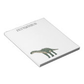 Afbeelding van de Barapasaurus-cartoon Notitieblok (Schuin)