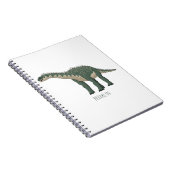 Afbeelding van de Barapasaurus-cartoon Notitieboek (Rechterzijde)