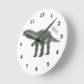 Afbeelding van de Barapasaurus-cartoon Ronde Klok (Hoek)