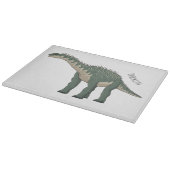 Afbeelding van de Barapasaurus-cartoon Snijplank (Hoek)