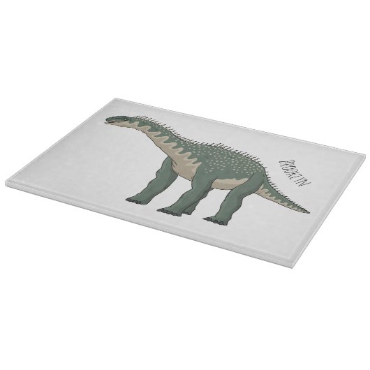 Afbeelding van de Barapasaurus-cartoon Snijplank (Hoek)