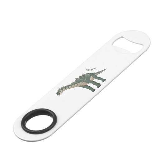 Afbeelding van de Barapasaurus-cartoon Speed Flessenopener (Voorkant Gekanteld)
