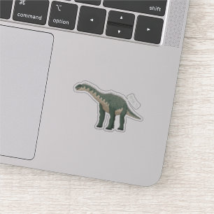 Afbeelding van de Barapasaurus-cartoon Sticker