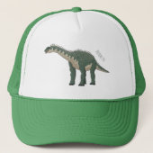 Afbeelding van de Barapasaurus-cartoon Trucker Pet (Voorkant)