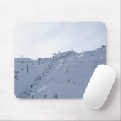 Afbeelding van de bergen in de alpen muismat (Met muis)