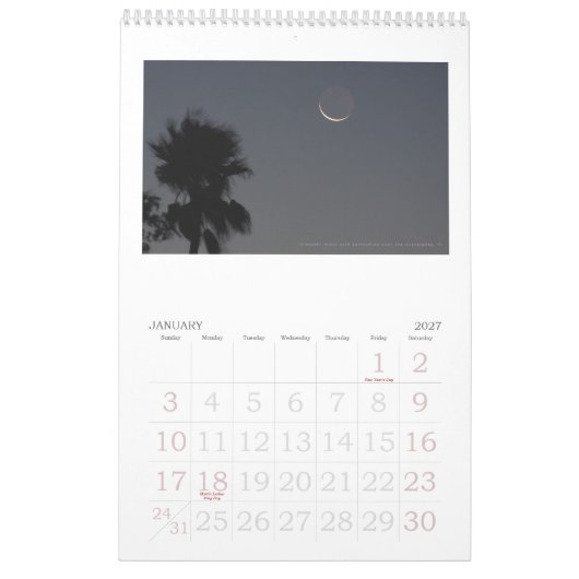 afbeelding van de berglades , florida kalender (Jan 2027)