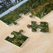 Afbeelding van de bergsneeuw legpuzzel (Zijkant)